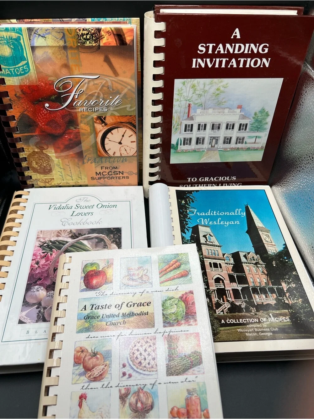 Cookbook Lot  80s 90s Y2K Recipes Spiral Community GA AL TN Southern